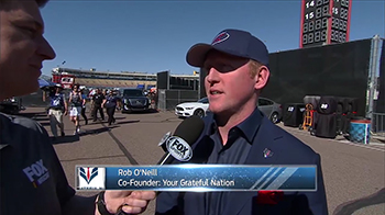 Rob O'Neill on FOX Sports at NASCAR's Camping World 500