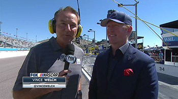 Rob O'Neill on FOX Sports at NASCAR's Camping World 500